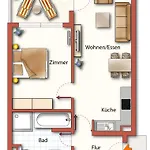 Lägenhet Brise Strandresidenz Else Marie App 34